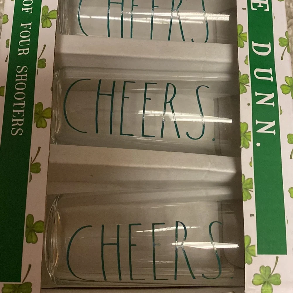 Rae Dunn 🍀 Set of 4 Shooters